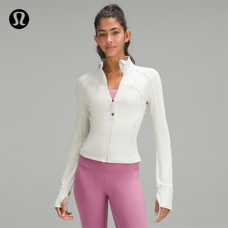 Define 女士短款运动夹克 *罗纹 Nulu™ 丨lululemon丨LW3GHBS图片
