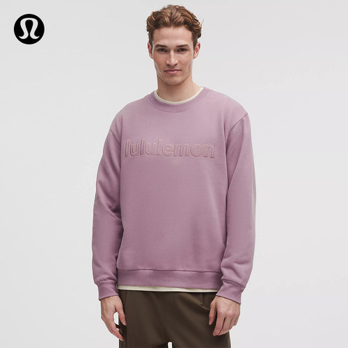 Steady State 男士圆领卫衣 *文字徽标丨lululemon丨LM3FVES