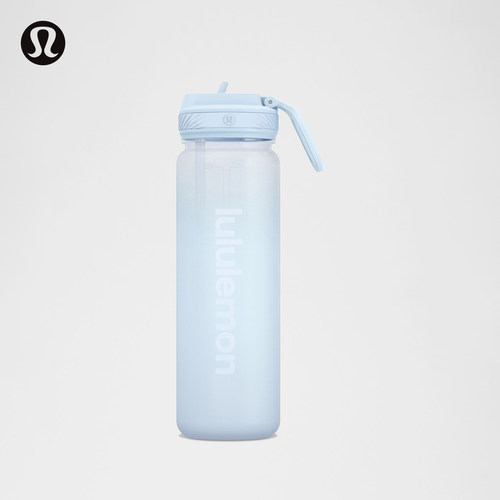 Back to Life 透明水瓶 710ml *带吸管丨lululemon丨LU9DS8S