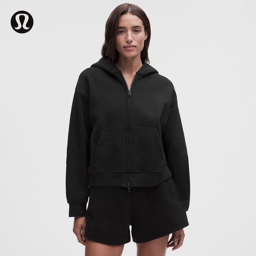 Steady State™ SuperLoft 女士拉链连帽卫衣丨lululemon丨LW3LCBS