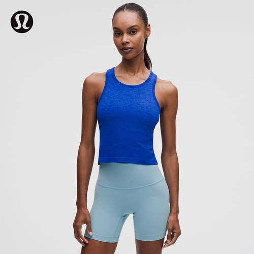 Ebb to Street 女士短款工字运动背心丨lululemon丨LW1CJUS