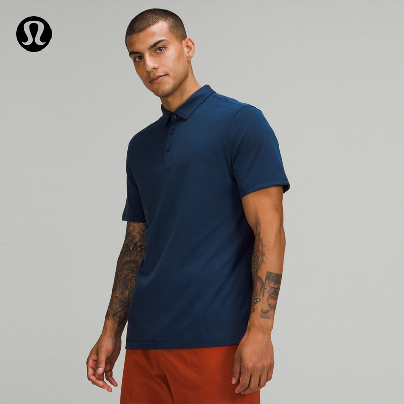 Evolution 男士短袖休闲Polo衫 速干芯吸丨lululemon丨LM3CY5S图片