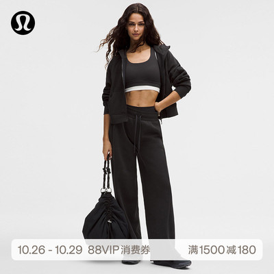 Scuba™女士中腰阔腿运动裤 *常规版型*拉绒丨lululemon丨LW5ISKS