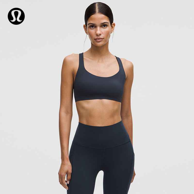 FlexyFlex女士瑜伽交叉肩带内衣A-C 速干丨lululemon丨LW2EG5S - 实物图