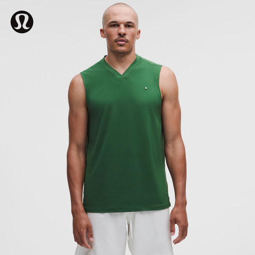 Mesh-Panelled 男士网球网面拼接运动背心丨lululemon丨LM1420S