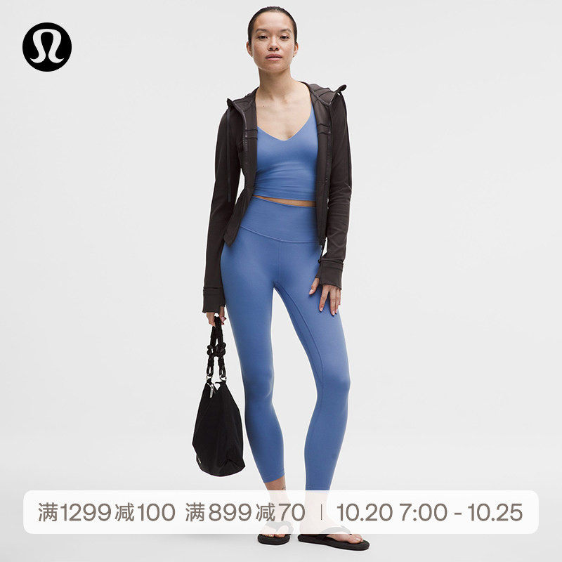 Align™ 女士运动高腰紧身裤 24"*亚洲版型丨lululemon丨LW5JCZA