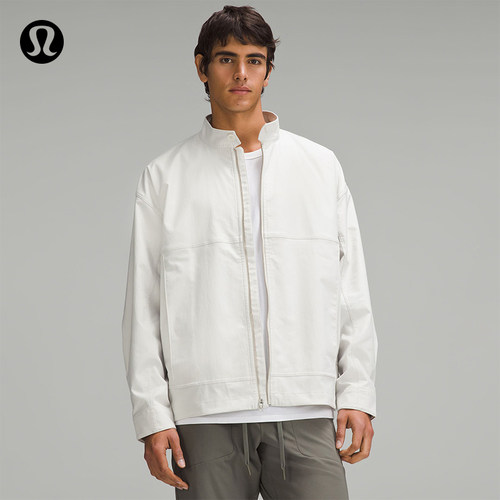 Twill 男士斜纹拉链外套 抗淋雨渗透丨lululemon丨LM3EZPS
