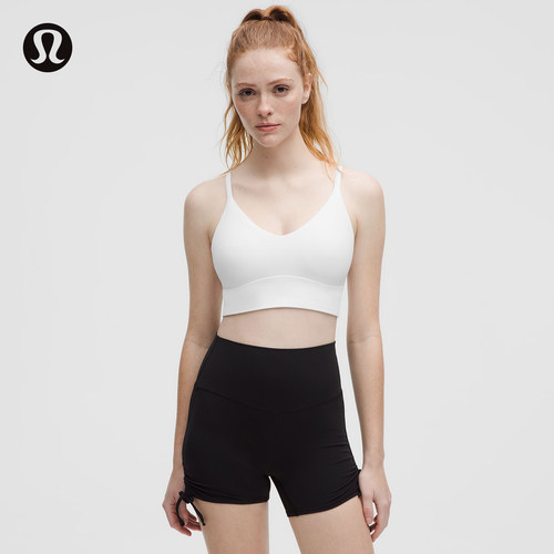Focuser™ 女士低圆领运动内衣C/D 速干芯吸丨lululemon丨LW2EHIS