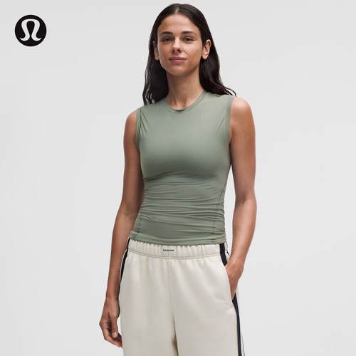 Nulu 女士圆领背心 速干芯吸丨lululemon丨LW1FDLS