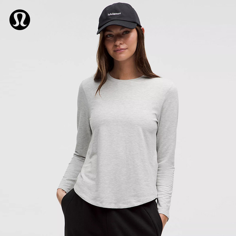 Love 女士莫代尔拉绒长袖套头衫丨lululemon丨LW3GO5S图片