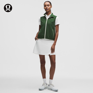 Stretch Twill女士高尔夫前侧褶饰短裙 拒水丨lululemon丨LW8AQ6S