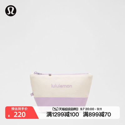 Canvas Mini 帆布收纳包 *文字徽标丨lululemon丨LU9DUTS
