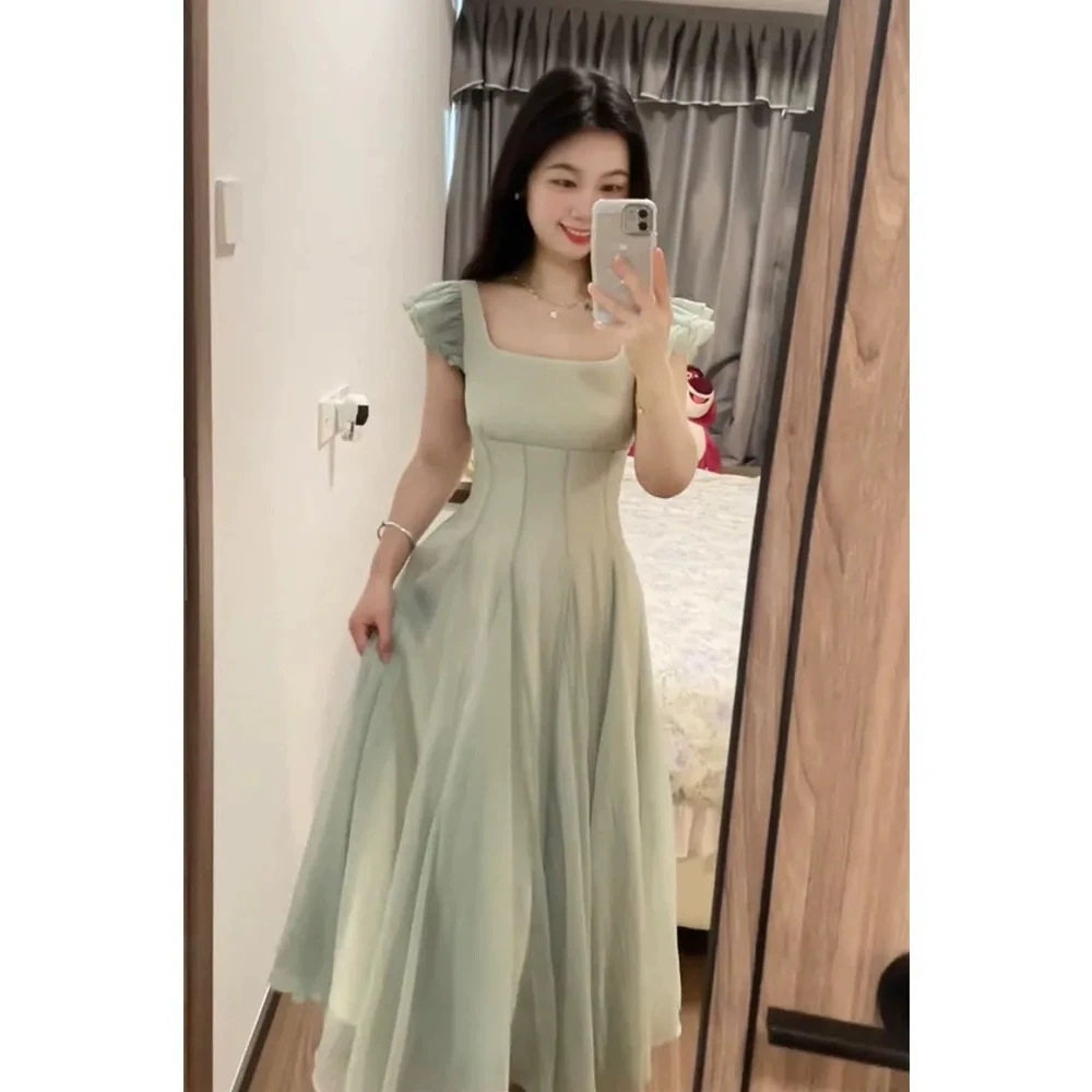法式甜美小清新连衣裙女
