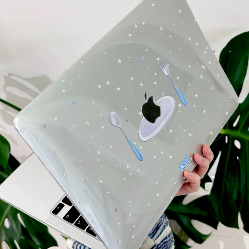 Shesell「减肥餐」Macbook透明水晶保护壳保护套13寸M4air防划防刮pro硬壳14寸