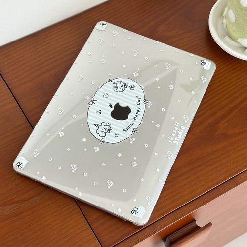 可爱宝宝蓝macbook保护壳轻薄