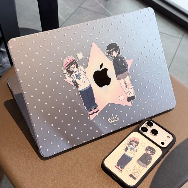 Shesell「同学」雾面Macbook保护壳13寸M5air防粘指纹pro硬壳14寸