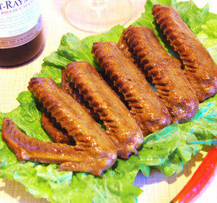 杨震金牌鸭王南京美食水西门正宗特产鸭翅卤味超大儿童零食鸭货