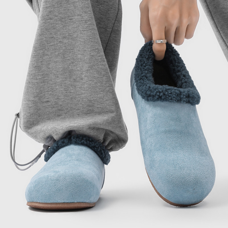 冬季小土豆雪地靴男女加绒休闲保暖棉鞋情侣款一脚蹬全包勃肯鞋潮,流行男鞋,时尚雪地靴,淘宝优惠券,粉丝福利购,淘宝优惠卷