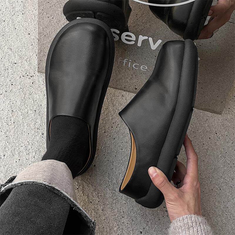 2026新款夏季小土豆勃肯鞋情侣款一脚蹬包头半拖鞋男女慵懒穆勒鞋