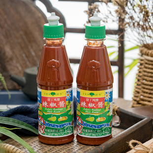 巨树拉丁风情辣椒酱380g瓶装烧烤火锅炸鸡蘸酱炒菜拌面家用调味料