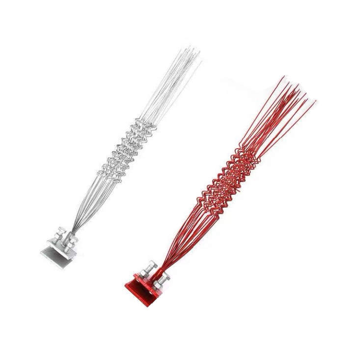 电力专用防鸟刺abs强磁尼绒不锈钢喷涂防鸟刺