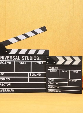 英文版电影拍打板婚纱辅助道具