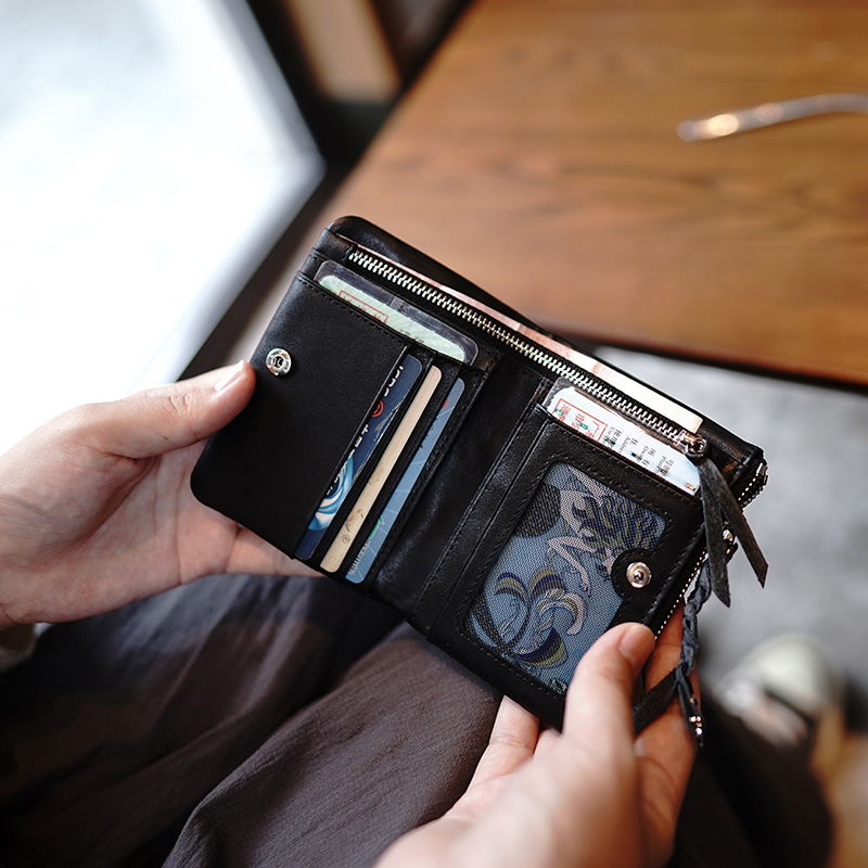 missdeer定制小巧实用大容量钱夹