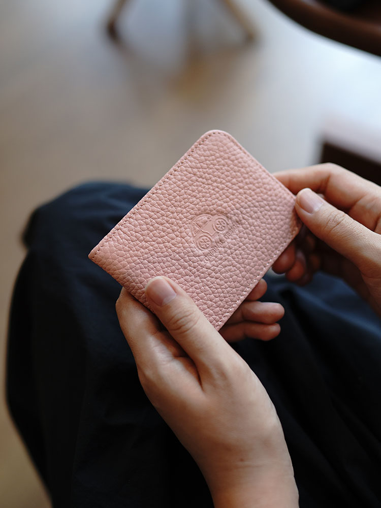 Cute first-layer cowhide car genuine leather driver's license case, ultra-thin driver's license holder, ID card case thumbnail 3
