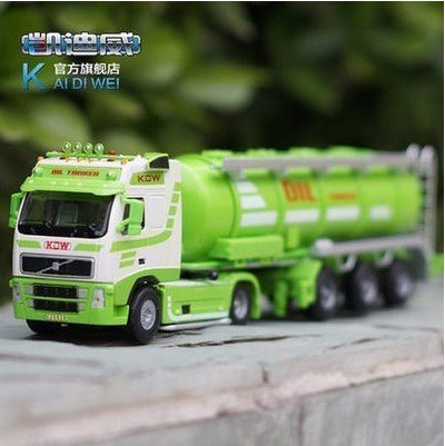 凯迪威625028大型油罐车1:50合金工程运输车模型流动加油车运油车 玩具/童车/益智/积木/模型 合金车/玩具仿真车/收藏车模 原图主图