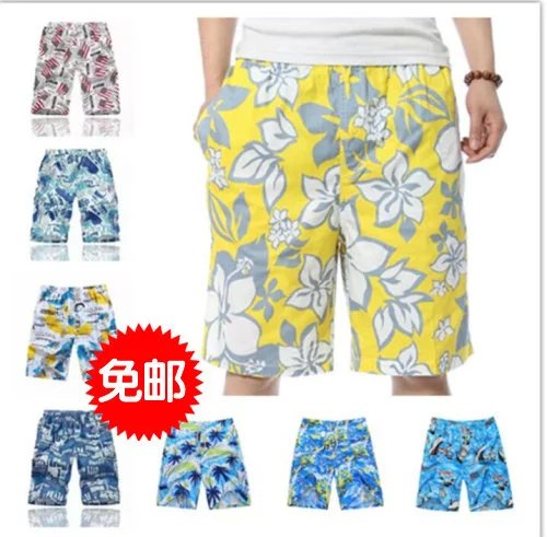 夏季韩版沙滩裤情侣韩国速干女款休闲短裤男装宽松大码五分裤衩潮