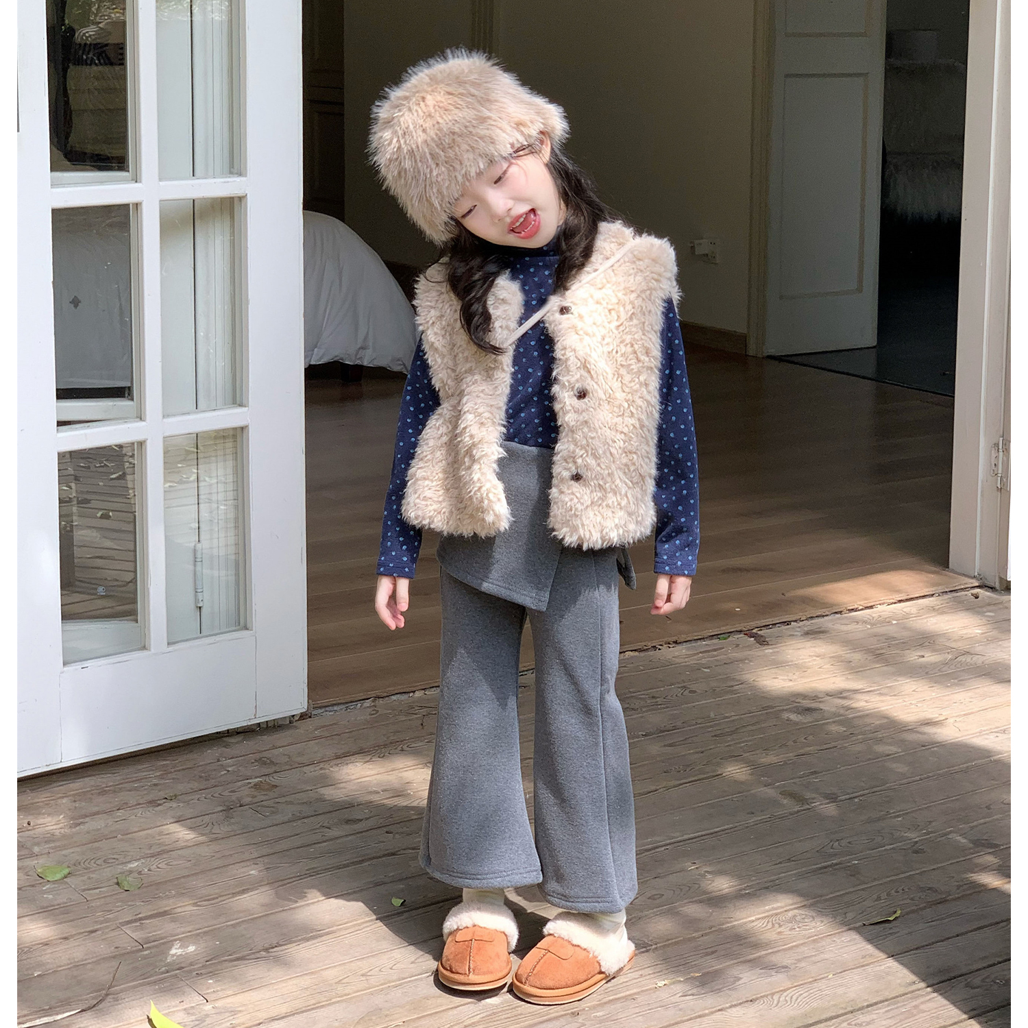 女童套装2025秋冬新款