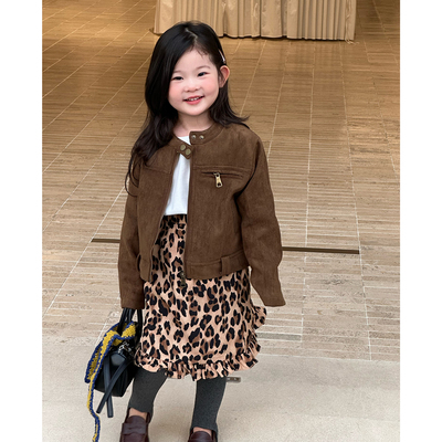 女童外套2025秋季新款