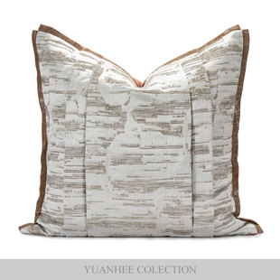 样板房间软装 元 系列现代简约新中式 山涧 抱枕沙发靠枕垫 熙壹品