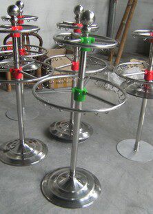 幼儿园毛巾架 双层不锈钢毛巾架子幼儿玩具架收纳架收拾价口杯架