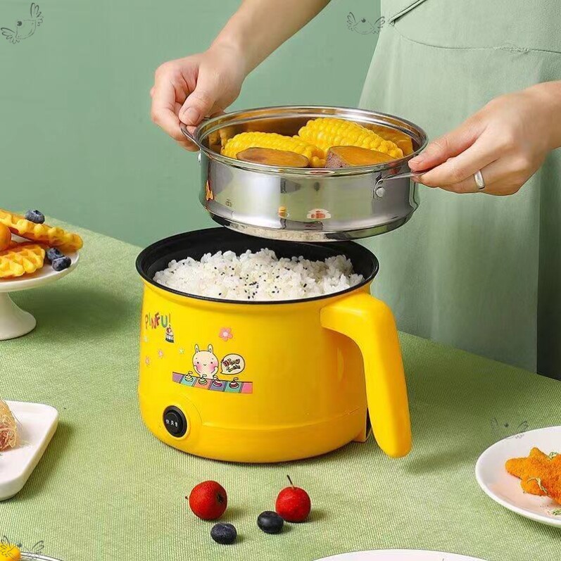 多功能煎炒煮涮网红蒸锅电蒸锅小电煮宿舍电热锅家用小电饭煲迷你,厨房电器,电煮锅,淘宝优惠券,粉丝福利购,淘宝优惠卷