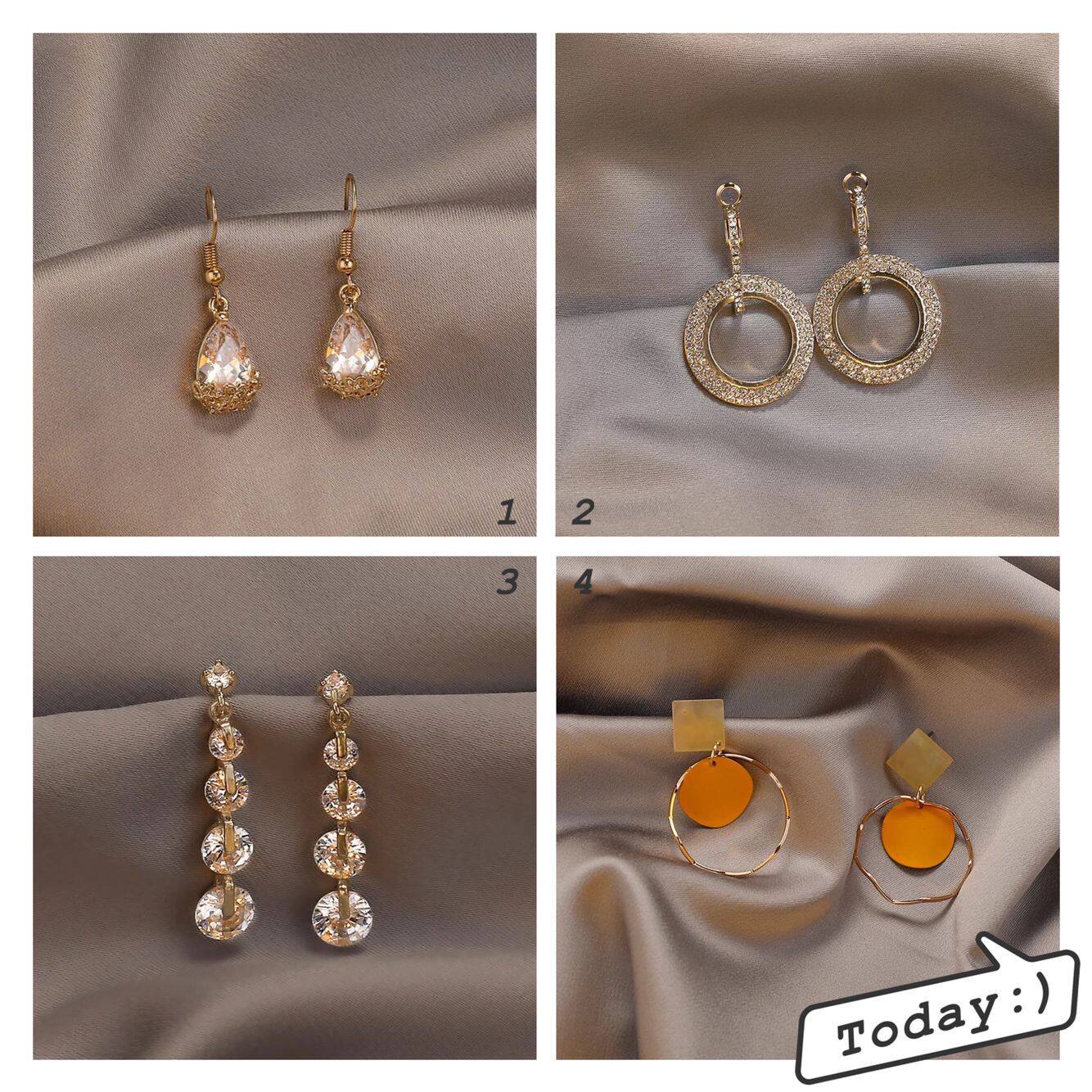 冷淡风显脸瘦超仙耳环 韩国气质长款吊坠简约百搭耳钉耳坠女批发|ruв категории Украшения,ювелирные изделия, серьга, серьги - от Buy2taobao.com для оказания профессиональной услуги покупки агента Taobao