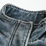 ANSWERME391白底图MY143冬季中长款牛仔棉服P225，男装棉衣，新杭派391(FUSEEHO 391)