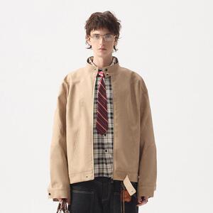 ANSWER ME做旧翻领皮衣W473 P125图片