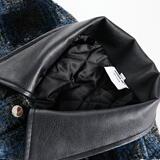 ANSWERME391白底图MY138冬季格纹棉服P215，男装棉衣，新杭派391(FUSEEHO 391)