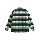 白底图MY128冬季毛呢格纹棉服P200控255，男装棉衣，新杭派391(FUSEEHO 391)