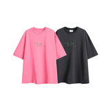 外模图T129夏款数字刺绣T恤P60，女装T恤，新杭派391(FUSEEHO 391)