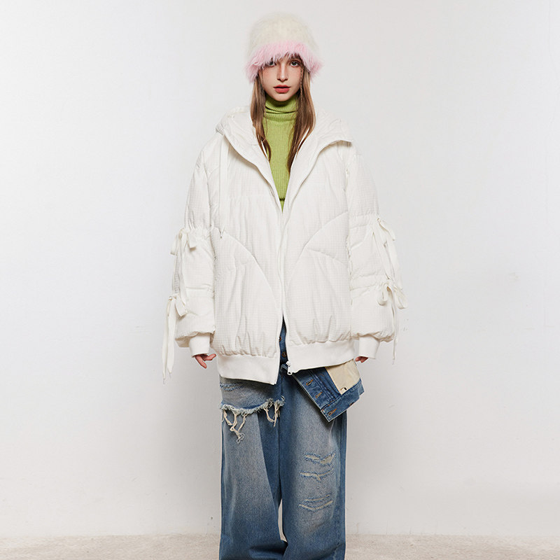模特图 MY124 基础纯色棉服 P200 控255图片