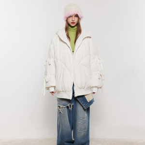 模特图 MY124 基础纯色棉服 P200 控255图片