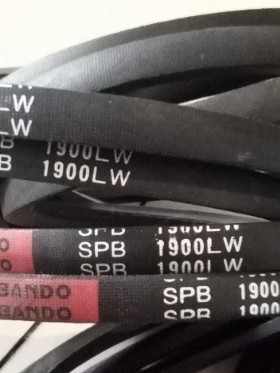 阪东BANDO三角带SPB2550LW皮带SPB2530LW5V1000三角皮带SPB2580LW