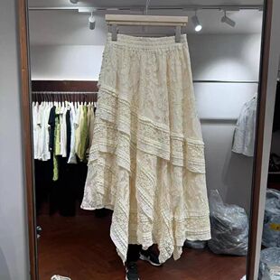 2026春季 蕾丝设计感显瘦百搭半身裙 新款