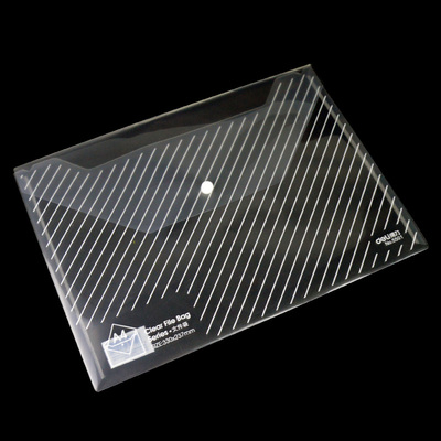 得力按扣资料袋试卷文具办公用品