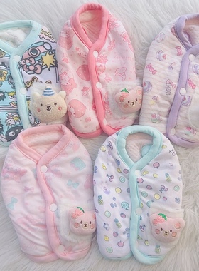 秋冬宠物衣服  223034-软棉棉背扣棉服