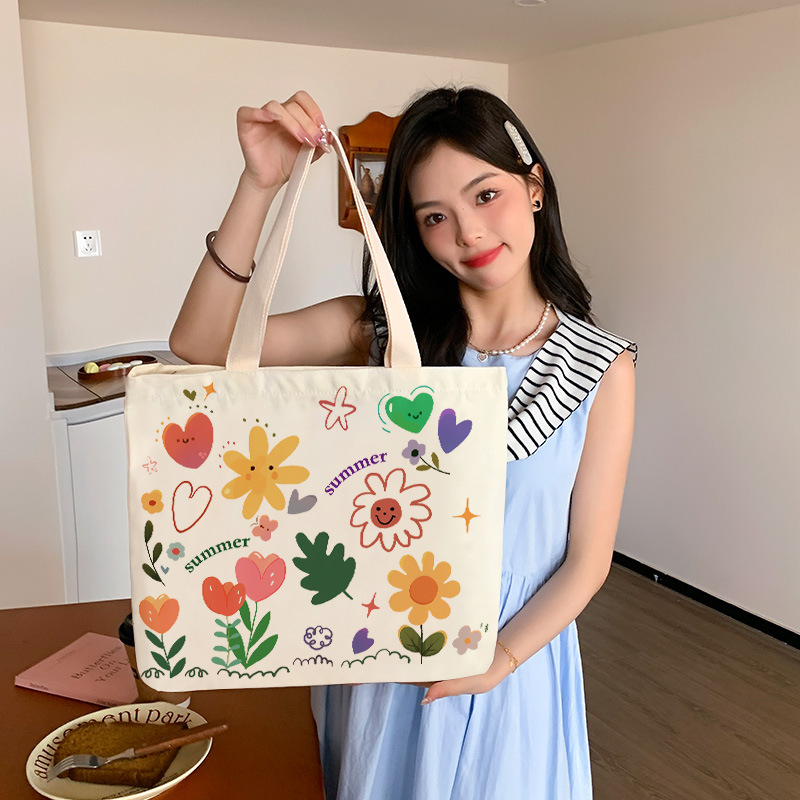 2025大容量帆布包原创手提包