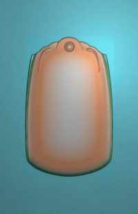 新款悟道无事牌精雕图浮雕图玉雕图随形仿古牌头无事牌平安牌