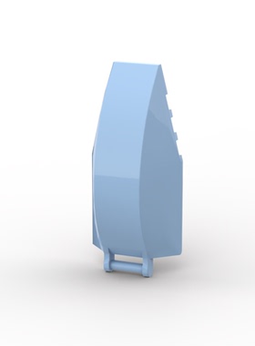 兼容乐高23448 35383 国产科技教育积木零件 8x4x2弧形挡风玻璃